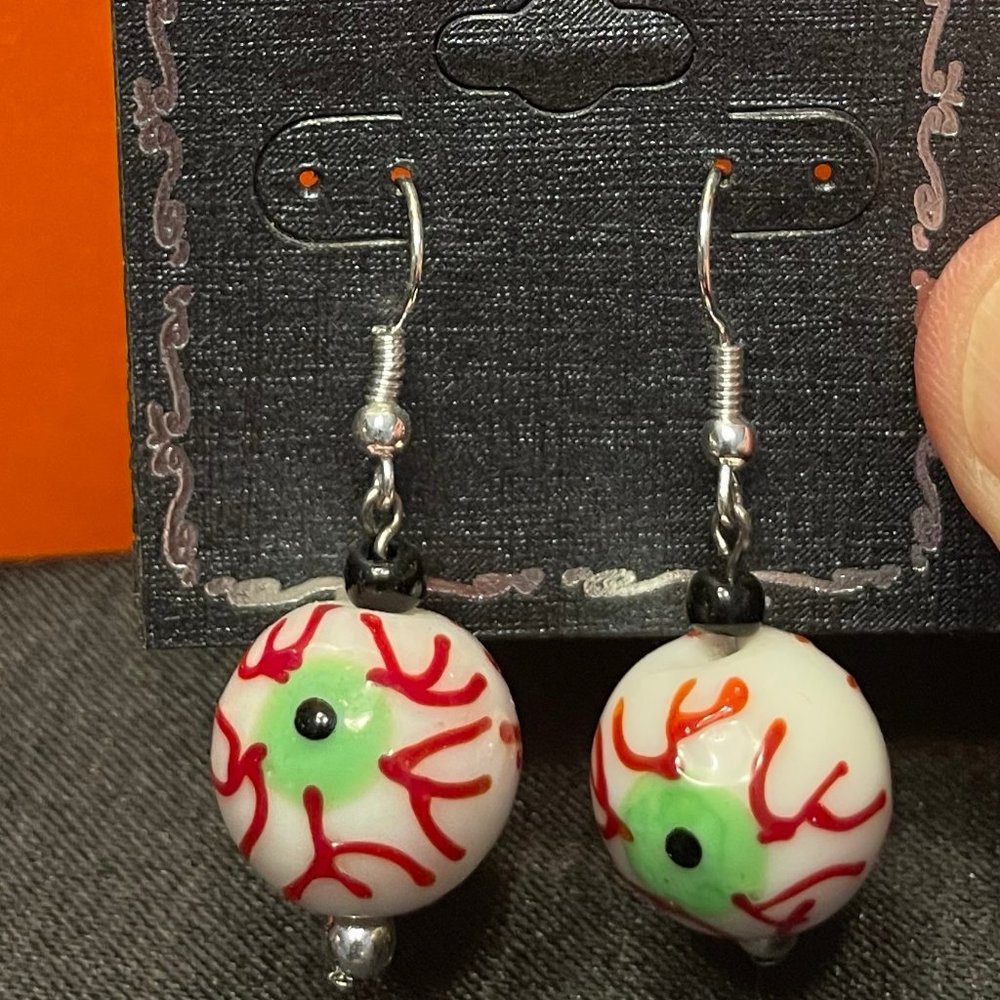 Halloween Eyeball Earrings
